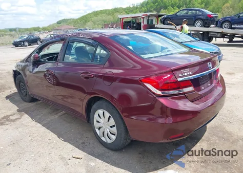 2014 Honda Civic Lx z USA, uszkodzony, nr VIN 2HGFB2F5XEH550507